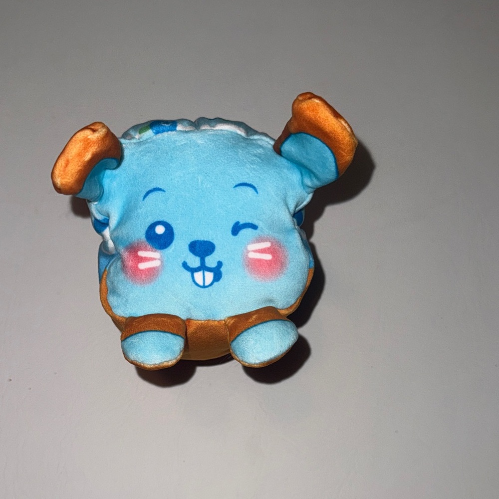Blueberry bread Plush Winking Bunny Stuffed animal